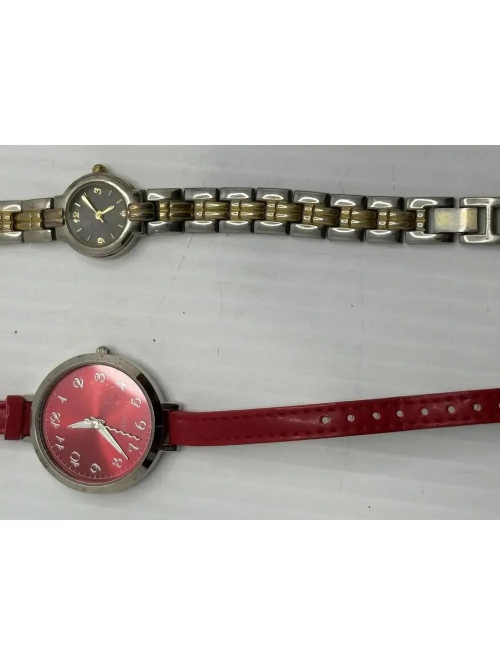 Mixed Watch Lot 6 Pcs Vintage & Modern Quartz Swiss Parts Repair Reseller Bulk
